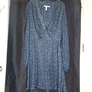 Long sleeve light MINI dress